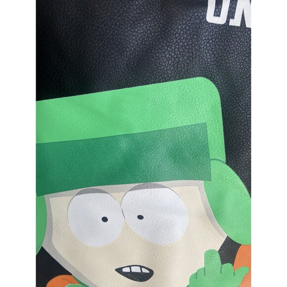 South Park x Members Only Black Bomber Varsity Jacket Size Large NWT - Picture 10 of 12